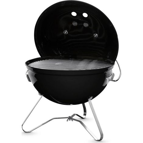 Weber WBR0072P Barbecue Smokey Joe Black Portatile a Carbone 37cm Nero