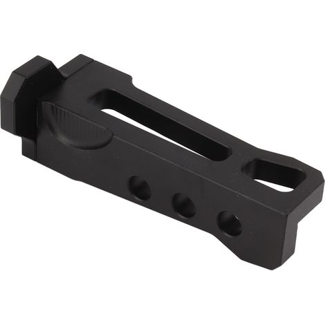 Outil de finition de chants en alliage d'aluminium, portable et manuel, pour le chanfreinage des bords arqués, le contreplaqué, le plastique et le PVC. (1/5)