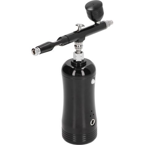 Kit Aérographe Amélioré avec Compresseur d'Air Portable Sans Fil Pistolet Rechargeable Set 17,4psi (1/5)
