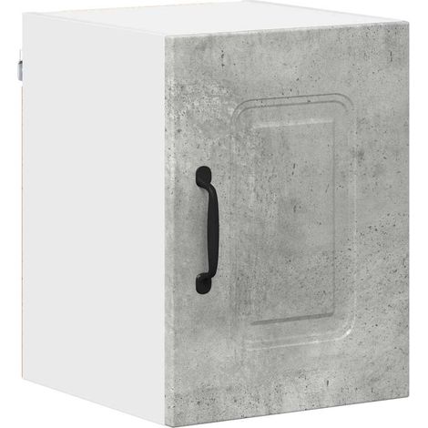 Meuble mural de cuisine,Armoire de cuisine avec étagère Gris béton 30 x 31 x 40 cm CFW99181 (1/5)