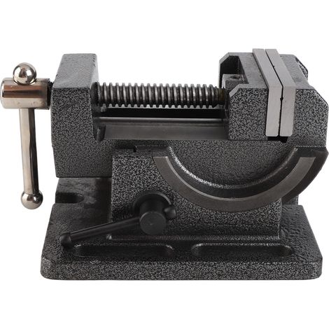 Étau de perceuse à colonne, corps en fonte, quincaillerie résistante à la corrosion, accessoire inclinable de 7,6 cm (3 pouces). (1/5)