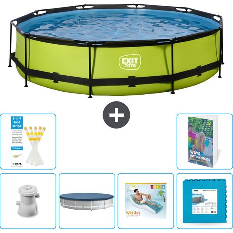 Exit Pool Rund - 360x76 cm - 7-teilig S303