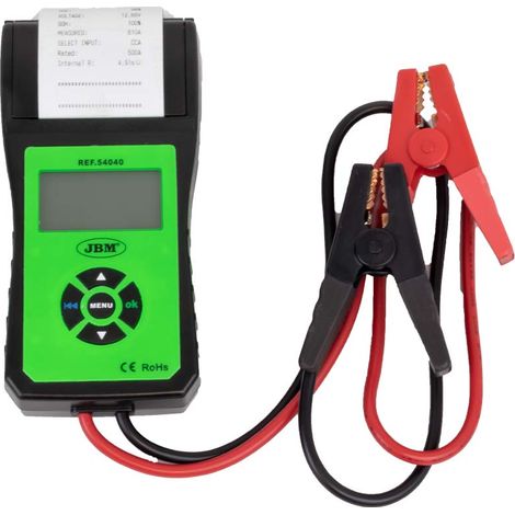 JBM54040 Testeur de batterie avec imprimante (1/4)