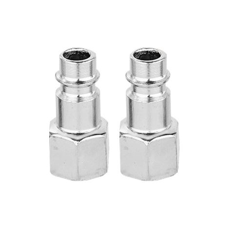 Conector Rápido Set 2 Uds WADFLOW, Tipo Europeo, Rosca 1/4" (1/4)