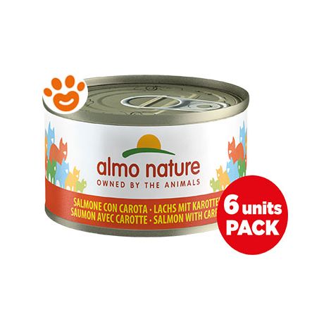 ALMO Salmone con Carota 6X70