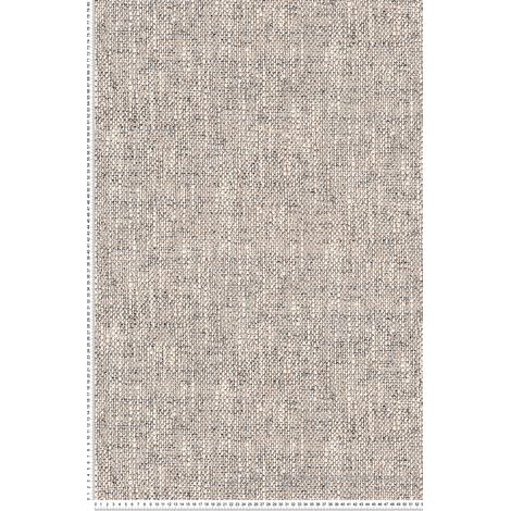 A.S. Creations – Papier peint intissé marron et beige – Tapisserie aspect textile réaliste – Lavable pour cuisine – Papier peint contemporain (1/5)