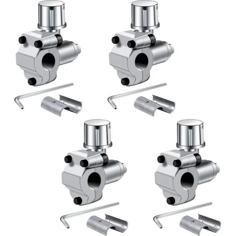 – Valves de piercing BPV-31 pour réfrigérateur de climatisation – 4 pièces compatibles tuyaux 1/4', 5/16', 3/8' – Installation facile - MPV31 (1/3)