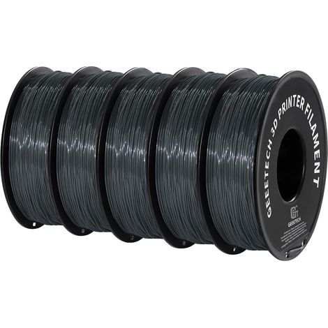 Filamento TPU, diametro 1,75 mm, compatibile con stampanti FDM, colore argento. (1/2)