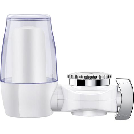 Faucet Water Filter, Kitchen Faucet Filter, Faucet Limescale Filter, Grade 8 Pure Water, Transparent Body, Suitable for Most Types of Faucets MUMU (1/4)