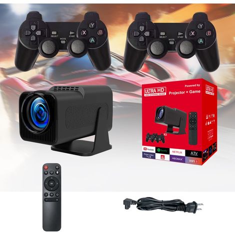 Projecteur de jeu intelligent HY320 F600 système Android compatible 4K console de jeux rétro pour la maison (1/4)