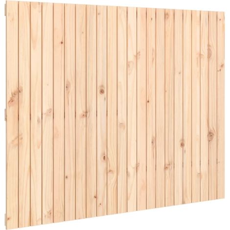 Maison Exclusive - Cabecero de cama de pared madera maciza de pin