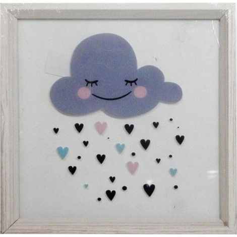 Immagine con una nuvola 30x30 cm