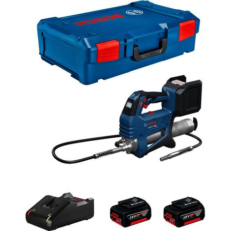 Fettpresse BOSCH GFP 18V-10 (2 x 5,0 Ah + GAL18V-40 + L-Boxx XL) (1/5)
