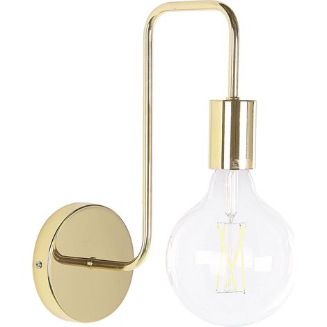 Wall Lamp SAVENA Metal Gold (1/5)