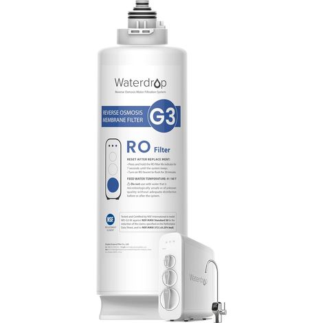 Waterdrop WD-G3-N2RO 2 Year Life Replacement Filter for WD-G3-W Reverse Osmosis System (1/5)