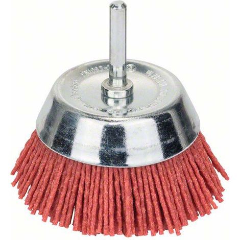 Bosch Accessories Topfbürste, Nylonborste mit Korund, 75 mm, 1 mm Schaft-Ø 6 mm 2608622051 1 St. (1/5)