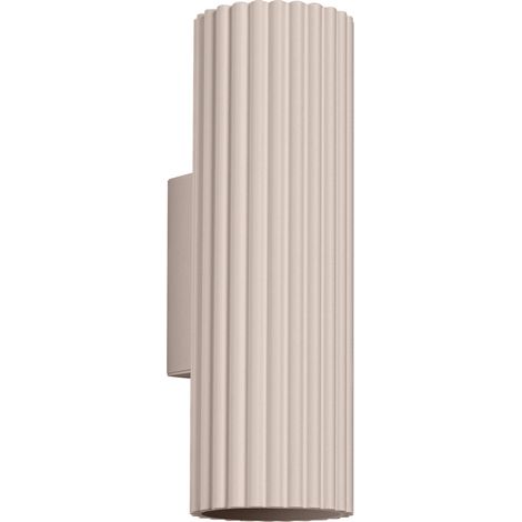 Wandleuchte Carbon 2 GU10 Taupe Aluminium Sollux SL.1760 (1/5)
