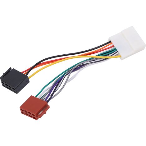 Câble d'alimentation pour autoradio, adaptateur stéréo, câble ISO, connecteur pour Nissan Juke (1/5)