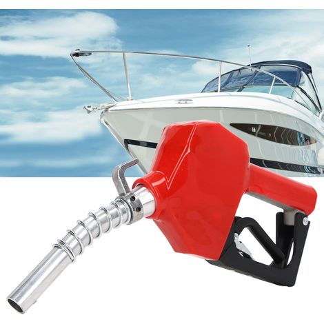 Pistolet de distribution de carburant auto-obturant 3/4 pouce pour diesel et essence, pistolet de distribution de carburant auto-obturant non pressurisé (1/5)