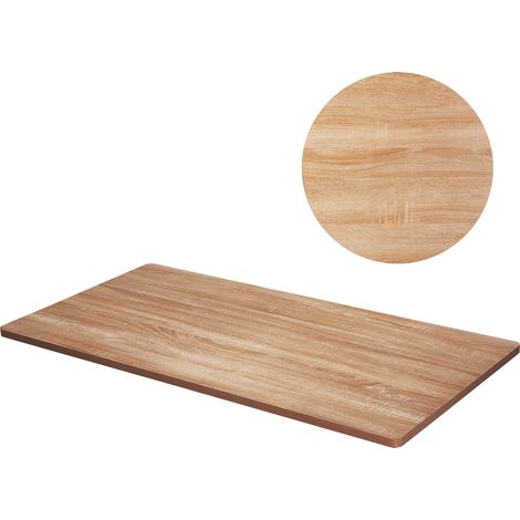 Mophorn Tischplatte 63" x 31,5" x 1", universelle einteilige Spanplatte für höhenverstellbaren Schreibtischrahmen. 220,5 lbs Tragkraft. Ideal für Zuhause und das Büro.