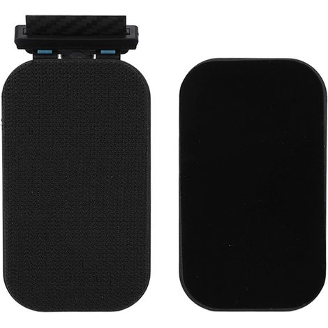 Brosse magnétique double face pour aquarium, grattoir à suspension pour vitres, outil de nettoyage magnétique anti-algues (brosse magnétique en fibre de carbone) (1/5)