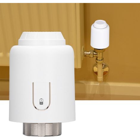 Robinet thermostatique pour chauffage au sol, robinet de radiateur, commande par application, robinet thermostatique de radiateur, TVR603—WiFi (1/5)