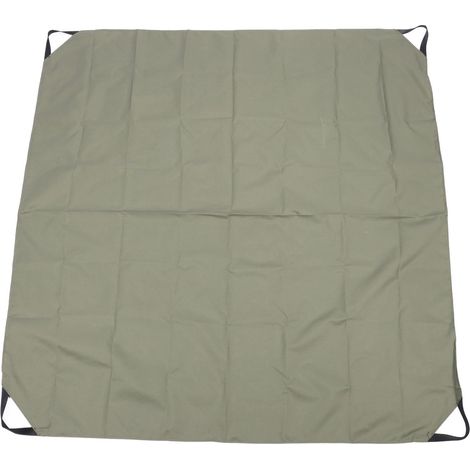 Sac de Collecte de Feuilles Réutilisable 57x57 Pouces en Tissu Oxford Pliable Sac à Déchets de Jardin Collecteur d'eau Robuste avec Poignées Couverture de Pique-nique pour le Stockage des (1/5)