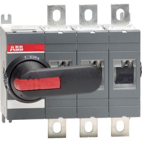 Interrupteur-sectionneur triphasé 400 A avec commande de porte OT400E03P 1SCA022718R8780