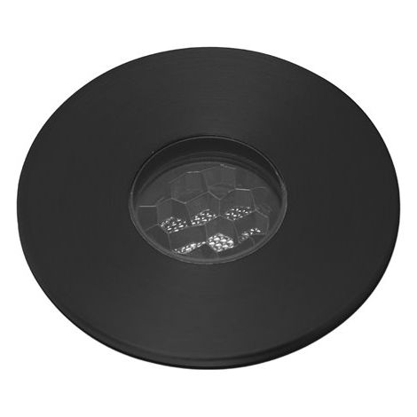 GRUND Empotrable de suelo inoxidable satinado y negro mate 70730