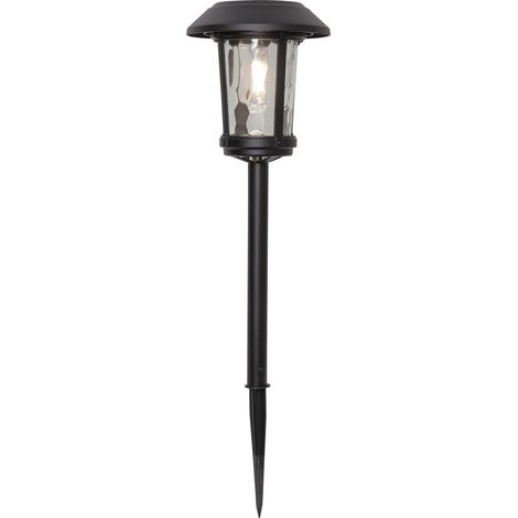 Star LED-Solar-Wegeleuchte 'Florian', Alu, schwarz, (1/5)