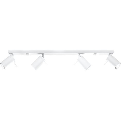 Anello per plafoniera 4 GU10 bianco Sollux SL.0331 (1/8)