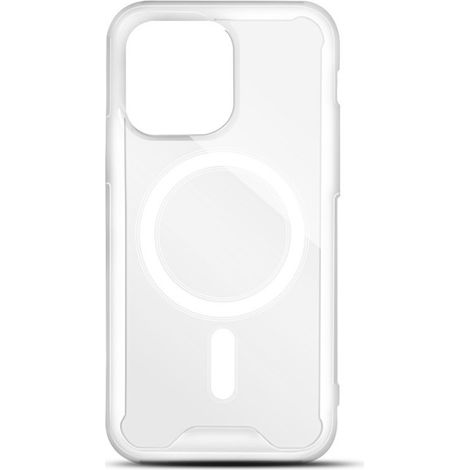 Coque rigide compatible MagSafe pour iPhone 14 Pro Max - transparente (1/2)