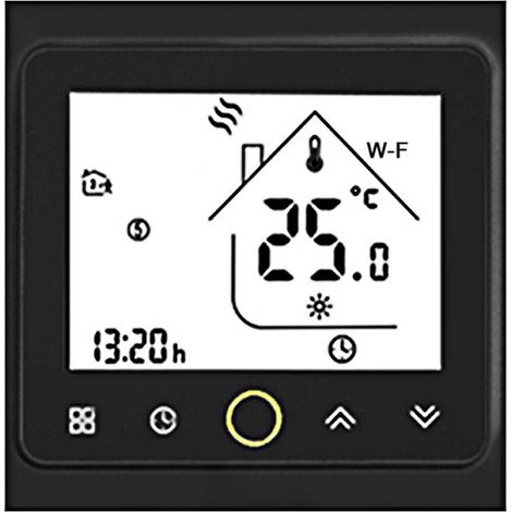 Intelligenter WLAN-Thermostat mit Temperaturregelung, App-Steuerung, 5 A, kompatibel mit Alexa/Google Home (1/5)