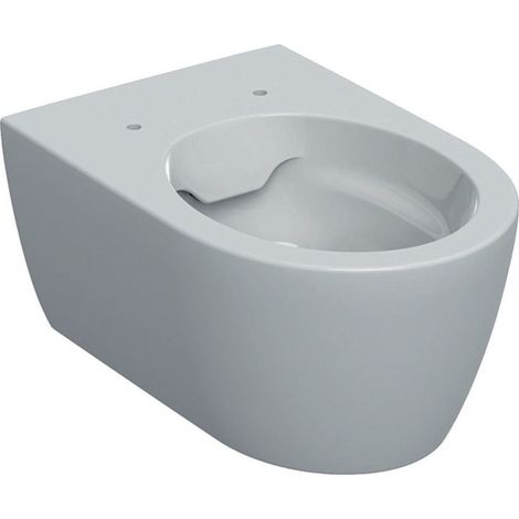 Geberit iCon WC suspendu, chasse deau basse, sans rebord, forme (1/4)