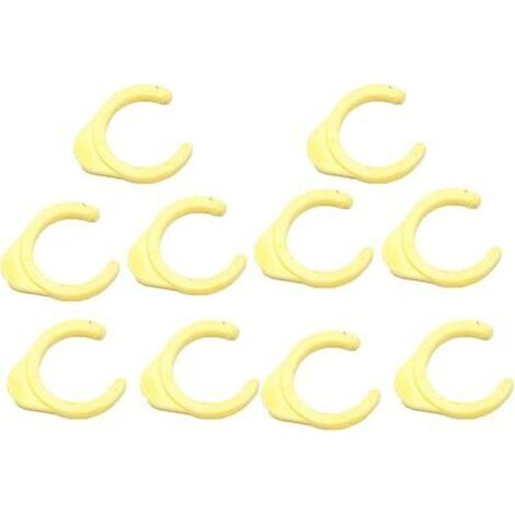 Lot de 10 verrous à dégagement rapide pour boucle pour éviter les pédales automatiques pour vélo pliant (1/4)