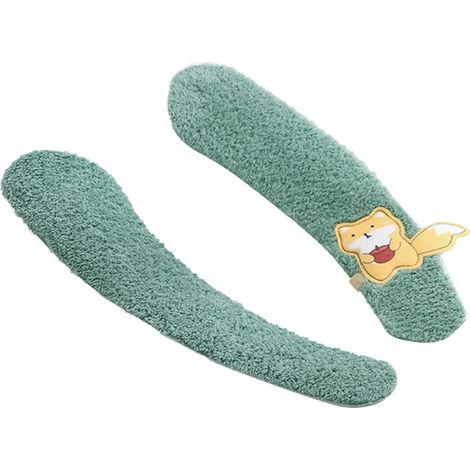 Coussin de siège de toilette doux et moelleux, chaud et confortable, lavable et réutilisable, épais, idéal pour l'hiver. (1/5)