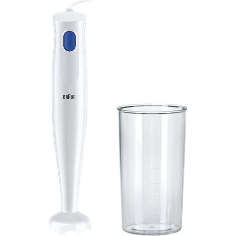 Mixeur Plongeant 450W Ultra Léger Blanc (1/5)