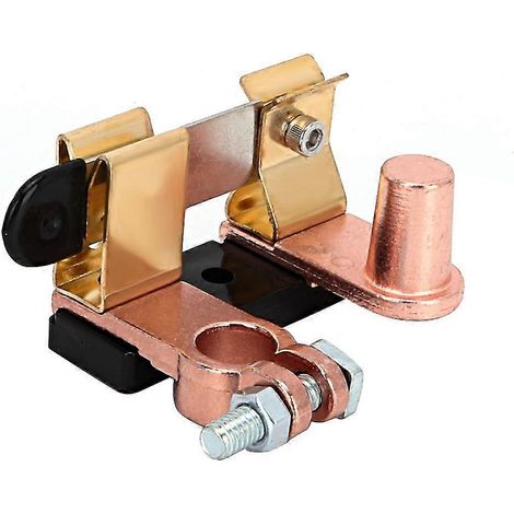 Interrupteur à lame haute intensité pour batterie de voiture - Déconnexion de la borne supérieure - Interrupteur d'arrêt de la batterie (1/5)