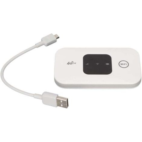 Access point Internet portatile ad alta velocità da 150 Mbps, router 4G con scheda SIM e ampia copertura per viaggi e ufficio domestico.