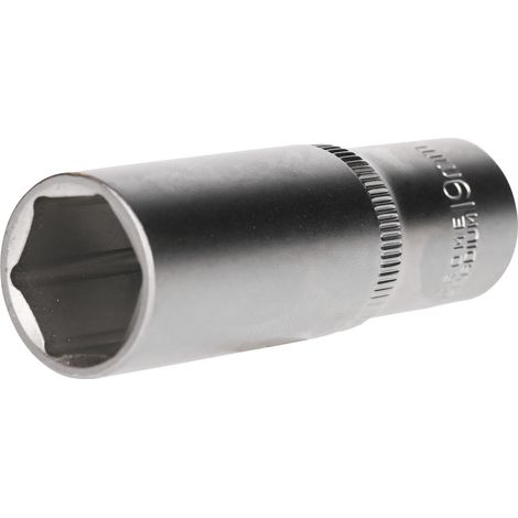 BRILLIANT TOOLS  1/2" Vaso  hexagonal versión  larga 19  mm - BT022829 (1/4)