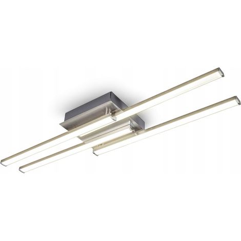 Lampada BKL 60x60x6,5 cm tonalità grigio e argento (1/5)