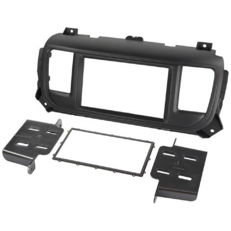 Kit Support Autoradio compatible avec Citroen Jumpy 3 Peugeot Expert 3 Toyota Proace Verso Opel Zafira Life (1/2)