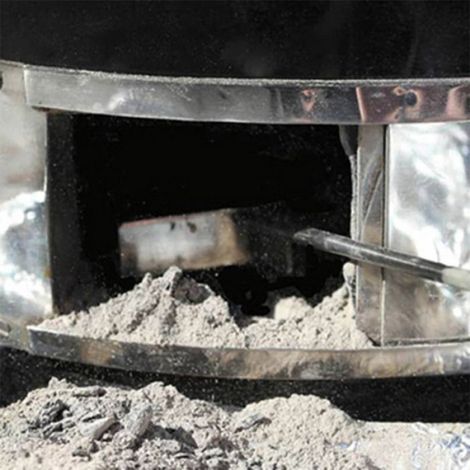 Râteau À Cendres - Acier Inoxydable - Pour Poêles À Bois Et Grills - Longueur 46 Cm - 1 Pièce (1/5)