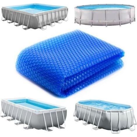 Bâche à Bulles Rectangle pour Piscine ou Autre - Bleu - 150220cm (1/5)