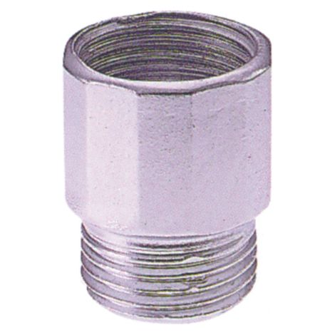 MANICOTTO M/F PROLUNGATO IN ACCIAIO ZINCATO Figura 529 mis. 1/2x15 10.00 pz