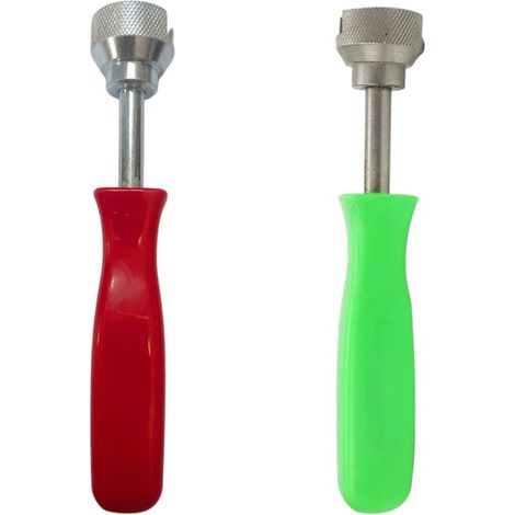 Outil de compression de ressort de frein en 2 pièces, outil de réparation et d'installation, compression avec poignée ergonomique, dispositif de retenue du ressort, entretien automobile, freins (1/5)