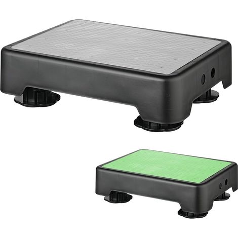 Marchepied phosphorescent, antidérapant, réglable en hauteur sur 3 niveaux, max. 250 kg, marchepied pour personnes âgées, enfants, douche, voiture, aide à l'entrée, intérieur et extérieur (1/5)