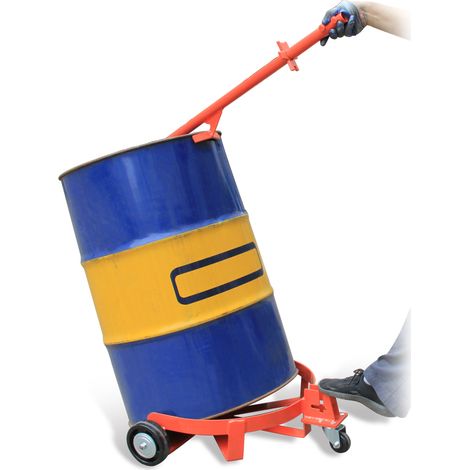 Chariot porte-fût 500 kg - 3 roues - profil bas MW Tools VTWA500A