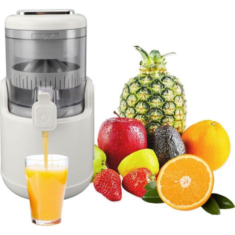 Presse-agrumes électrique, Presse-agrumes Rechargeable avec Câble USB et Brosse de Nettoyage, Presse-Citron électrique pour Pamplemousse Orange Citron Lime (1/5)