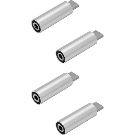 Adaptateur USB Type-C vers prise casque 3,5 mm, convertisseur stéréo femelle, lot de 4. (1/5)